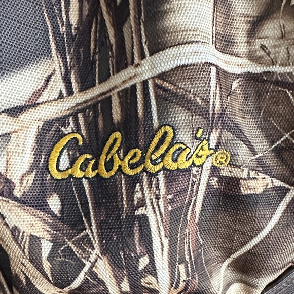 Vintage -Cabela's Woodland “ Waterfowl” Camouflage Backpack - Picture 2 of 6